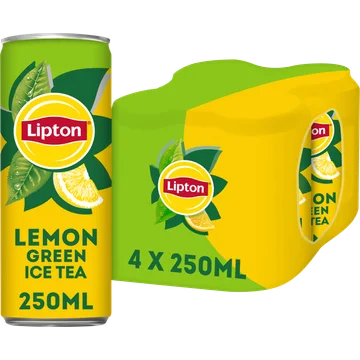 Lipton Ice Tea Green Lemon 4 x 250 ml