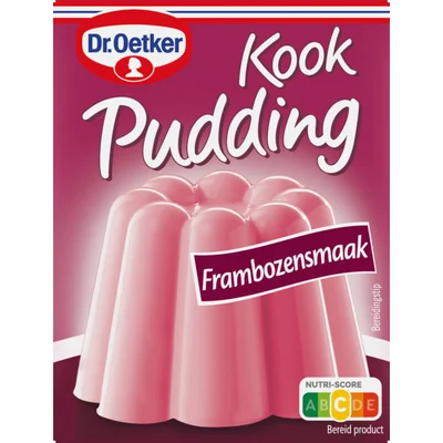 Dr. Oetker Kookpudding frambozensmaak