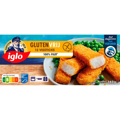Iglo Vissticks glutenvrij