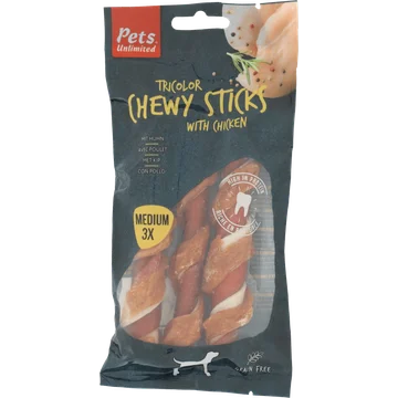 Rosewood Trio Sticks Medium 3 Stuks