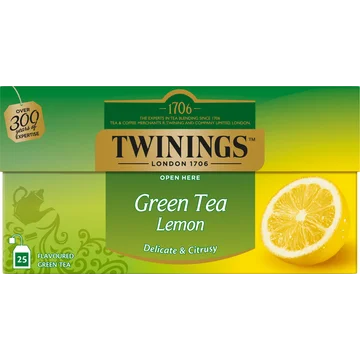 Twinings Groene Thee Citroen 25 Stuks