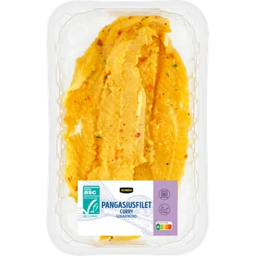 Jumbo Pangasiusfilet Curry Gemarineerd ca. 270 g