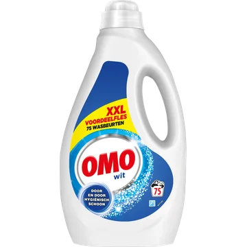 Omo Vloeibaar Wasmiddel Wit XXL 75 wasbeurten