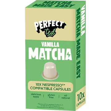 Perfect Ted Vanilla Matcha 10 x 5 g