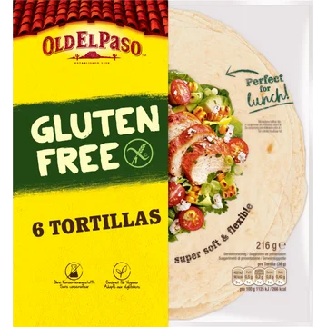 Old El Paso Original Gluten Free Tortillas 216g