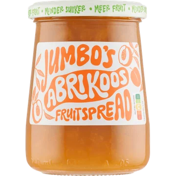 Jumbo's Abrikoos Fruitspread 335 g