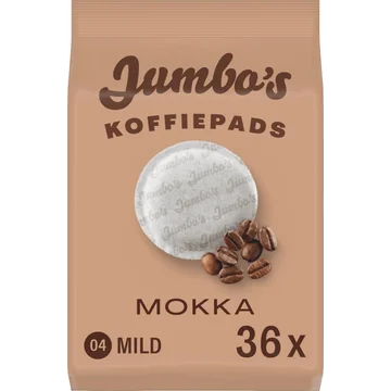Jumbo's Koffiepads Mokka 36 Stuks
