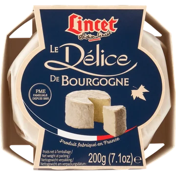 Lincet le Délice de Bourgogne Kaas 200 g