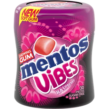 Mentos Vibes Raspberry 30 stuks