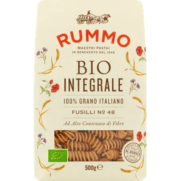 Rummo Bio Volkoren Fusilli  N° 48 500 g