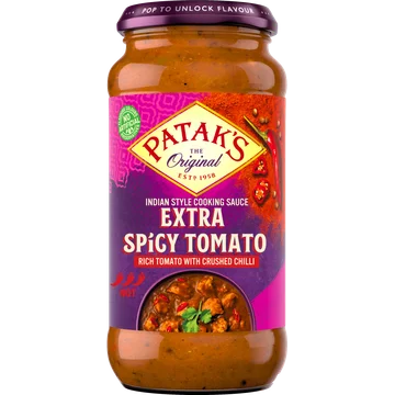 Patak's Extra Spicy Tomato Saus 450 g