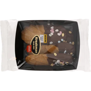 Kraakman Roomboter Sprits met Chocolade 5 Stuks