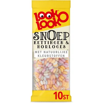 Look-O-Look Snoep Kettingen & Horloges Vegan 10 stuks