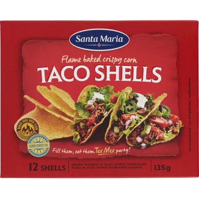 Santa Maria Taco schelpen