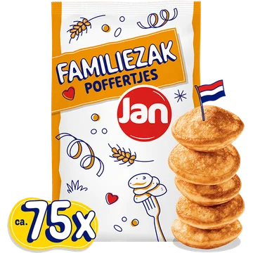 Jan Poffertjes Familiezak 620 g
