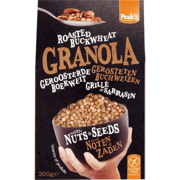 Peak's Granola Geroosterde Boekweit 300 g