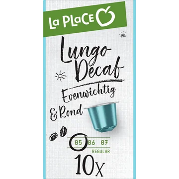 La Place Lungo Decaf Nespresso Koffiecups 10 Stuks