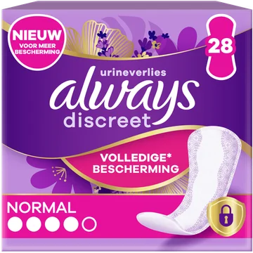 Always Discreet Inlegkruisjes Voor Urineverlies Normal X28