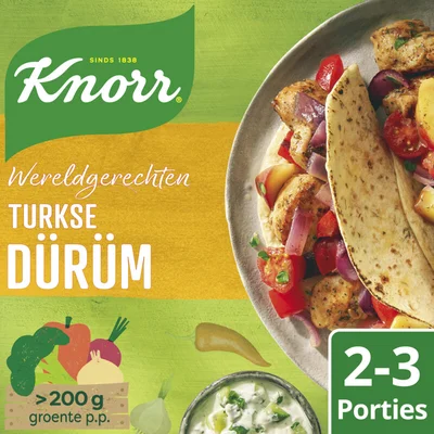 Knorr Wereldgerechten Turkse dürüm
