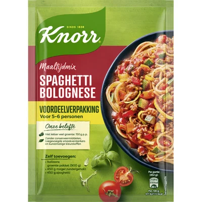 Knorr Maaltijdmix spaghetti bolognese