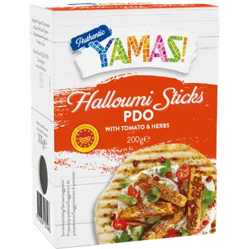 Yamas Halloumi Tomaat kruiden 200g