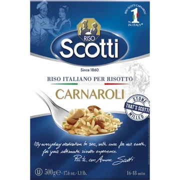 Riso Scotti Carnaroli risotto rijst 500g