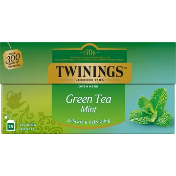 Twinings Groene Thee Munt 25 Stuks