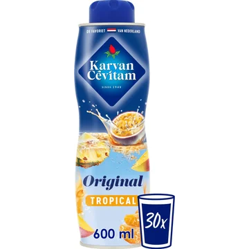 Karvan Cévitam Tropical Original Siroop, 600 ml