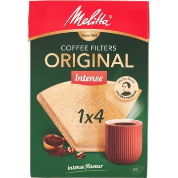 Melitta Original koffiefilters 1x4 Intense 80 stuks