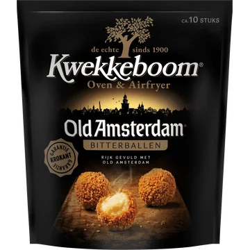 Kwekkeboom Oven & Airfryer Old Amsterdam Bitterballen 250 g