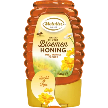 Melvita Weide- en Veld Bloemen Honing 250 g