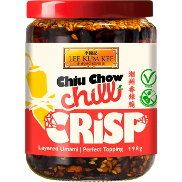 Lee Kum Kee Chiu Chow Crispy Chilli Olie 198g