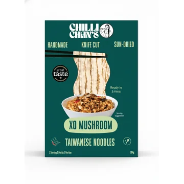 Chilli Chan's Knife Cut Noodles Mushroom XO