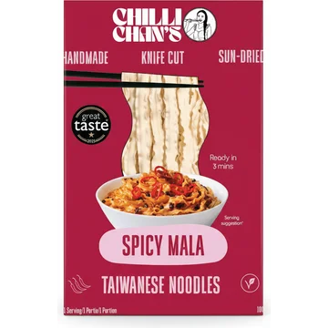 Chilli Chan's Knife Cut Noodles Spicy Sichuan