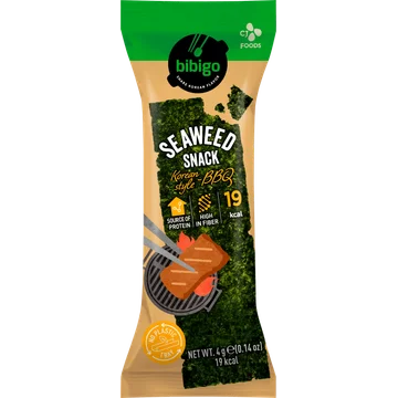 Bibigo Zeewiersnack BBQ 4g