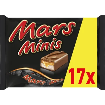 Mars Minis chocolade caramel repen uitdeelzak 333g