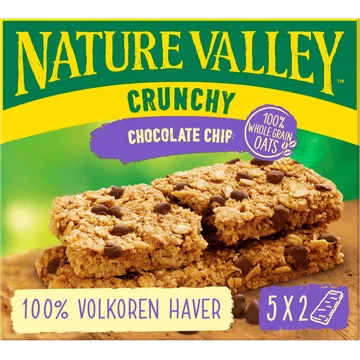 Nature Valley Crunchy Chocolate Chip 5 Stuks