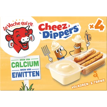 LVQR Cheez Dippers Licht Volkoren 140G