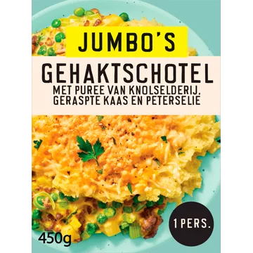 Jumbo's Vriesverse Maaltijd Gehaktschotel 450g