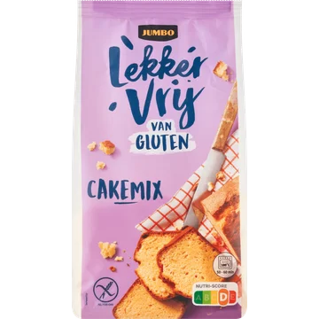 Jumbo Lekker Vrij van Gluten Cakemix 450 g