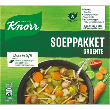 Knorr Soeppakket Groente 95 g