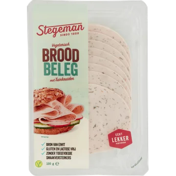 Stegeman Vegetarisch Broodbeleg met Tuinkruiden 100 g
