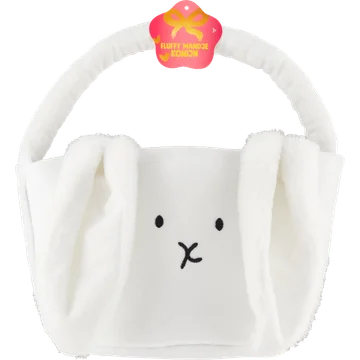 Fluffy Mandje Konijn 3+