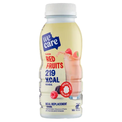 WeCare Flavour Red Fruits Meal Replacement Drink 236 ml