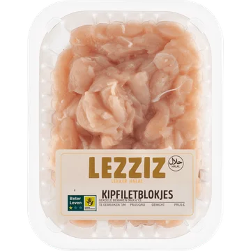 Lezziz Kipfiletblokjes Halal 350 g