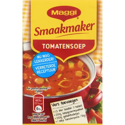 Maggi Smaakmaker tomatensoep