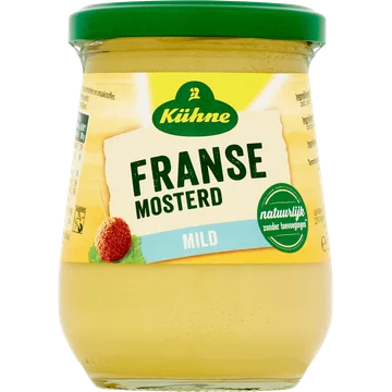 Kühne Franse Mosterd Mild 255 g