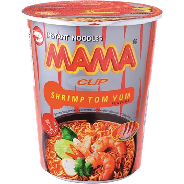 Mama Oriental Style Instant Noodles Cup Shrimp Tom Yum Flavour 70 g