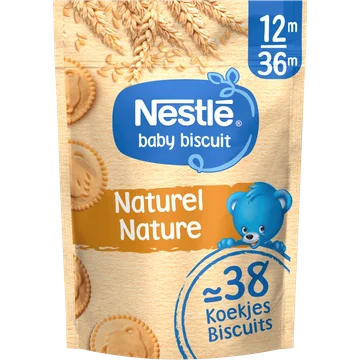 Nestlé Baby Biscuit Naturel 12m/36m 180 g