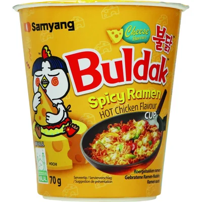 Samyang Buldak spicy ramen cheese